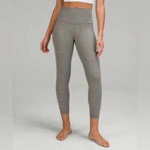 NWOT Lululemon Align High-Rise Pant 25" - Heathered Grey Sage SZ 8